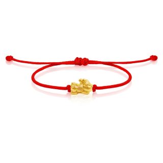 迷你Q貔貅串珠-紅線款