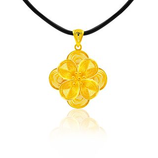 花絲-百花齊放墜