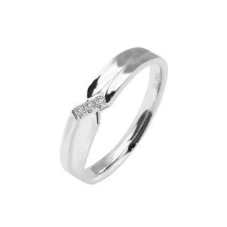 微光戀人鉑金男戒