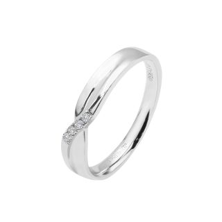 微光戀人鉑金女戒