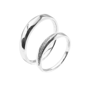 無限相守(男女鉑金對戒)