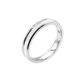 時光印記鉑金男戒