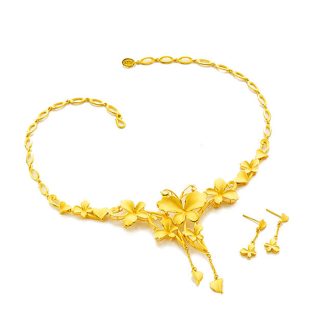 愛的啟程項鍊/耳環-任選